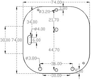 โมดูล PCB อลูมิเนียมสี่เหลี่ยมเชิงเส้น DC 10V - 36V 18W 130 lm/w โมดูล SMD LED สำหรับยานพาหนะและเครื่องมือเครื่องจักร - Product Image 2