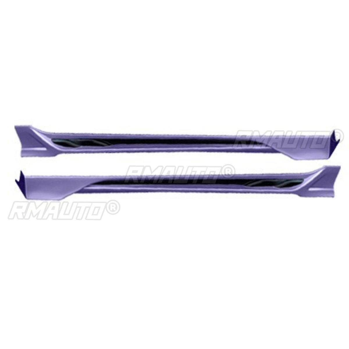 Jupe latérale noir mat