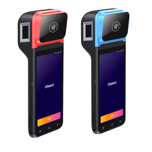 H-Z92 5.5 Inch <strong>Android</strong> 8.1 BT WIFI 3G 4G NFC Charging Base Smart <strong>Mini</strong> Mobile Handheld Portable Pos Machine with 58mm Printer - Product Image 5