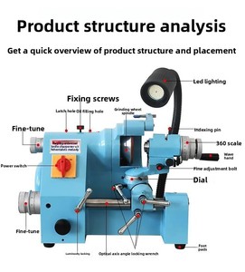 Độ Chính Xác Cao Phổ Dao Mài Cho End Mill Twist Khoan Cutter Mài Công Cụ Phổ 220V/380V - Product Image 4
