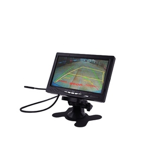 Monitor de coche HYF de 7 pulgadas con entrada HD y AV para pantalla LCD sistema de seguridad de cámara de respaldo de coche - Product Image 1