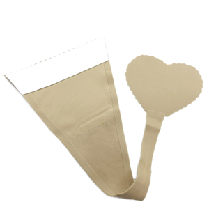 Sexy reutilizable C-String Tanga Bragas Forma de corazón Autoadhesivo Sin línea Ropa interior invisible con logotipo en la entrepierna - Product Image 2
