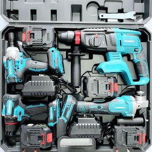 6 in 1 8 in 1 MKT güç s 4 kitleri için mevcut satış 20v Volt akülü matkaplar güç alet takımı akülü - Product Image 4