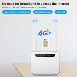 Kablosuz veri ve ev Wi-Fi 3G fonksiyonları destekleyen 5G Sim yuvası çift anten Ethernet arayüzü ile Mini 4G LTE CPE yönlendirici - Product Image 4
