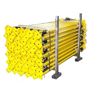 Soporte de encofrado de construcción de diseño moderno ajustable de acero Q235 con andamio de anillo galvanizado Prop Push Pull para hoteles - Product Image 1