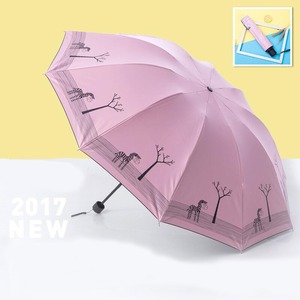 轻型紧凑型设计雨伞非常适合旅行轻便便携式遮阳伞防风防紫外线遮阳伞 - Product Image 3