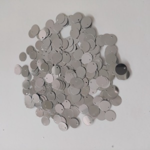צורה עגולה <span class=keywords><strong>25mm</strong></span> שטוח loose pvc פאייטים עבור שמלת קישוט