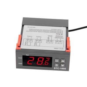 Igital-controlador de temperatura para el hogar, dispositivo electrónico de 110V 12V a prueba de agua, Ensor de alimentación