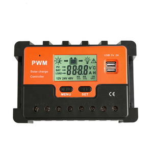 Cina smart lcd screen batteria agli ioni di litio 30a 20amp 10a pwm regolatore di carica solare manuale 12 v24v - Product Image 1