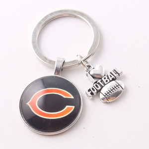 Seattle seaseaanahtarlıklar 32 amerikan futbolu takımı Logo kolye Metal anahtarlık futbol özel fabrika toptan seviyorum - Product Image 2