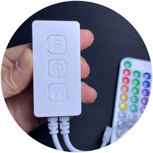 SP611E светодиодный RGB пиксельный контроллер Bluetooth синхронный музыкальный контроллер DC 5 В 42 В Адресуемая полоса контроллер 3 кнопки ИК пульт дистанционного управления - Product Image 4