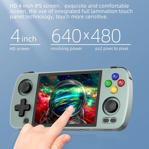 ポータブルレトロビデオコンソールプレイステーションRg405m4インチタッチスクリーンAndroid12ハンドヘルドゲームコンソールサポート<span class=keywords><strong>Ps2</strong></span> Ps1 N64