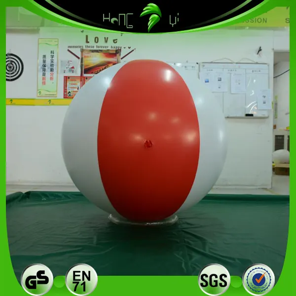 Hongyi aufblasbare custom strand ball mit sph/aufblasbare strand ball