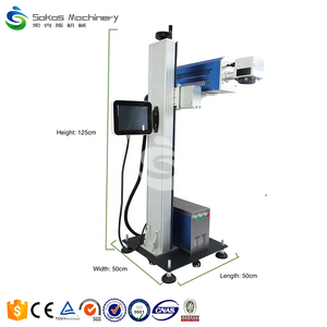 Auto-Rotary Laser Marking System 360&deg; <strong>Coding</strong> on Round Pipes/Bottles with IP67 Waterproof <strong>Design</strong> - Product Image 2
