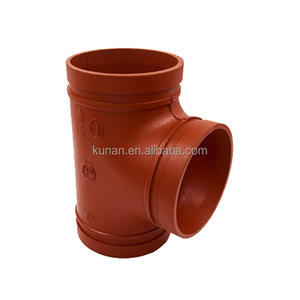 وصلة تخفيض من الحديد المطاوع DN100 X DN65 معتمدة من FM وUL لتركيبات الأنابيب - Product Image 2