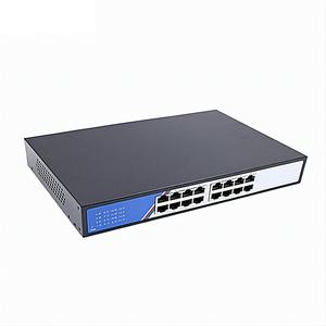 Conmutador Ethernet de 16 puertos personalizado de fábrica, conmutador de red de 100M para ISP Enterprise Network Home Network - Product Image 2