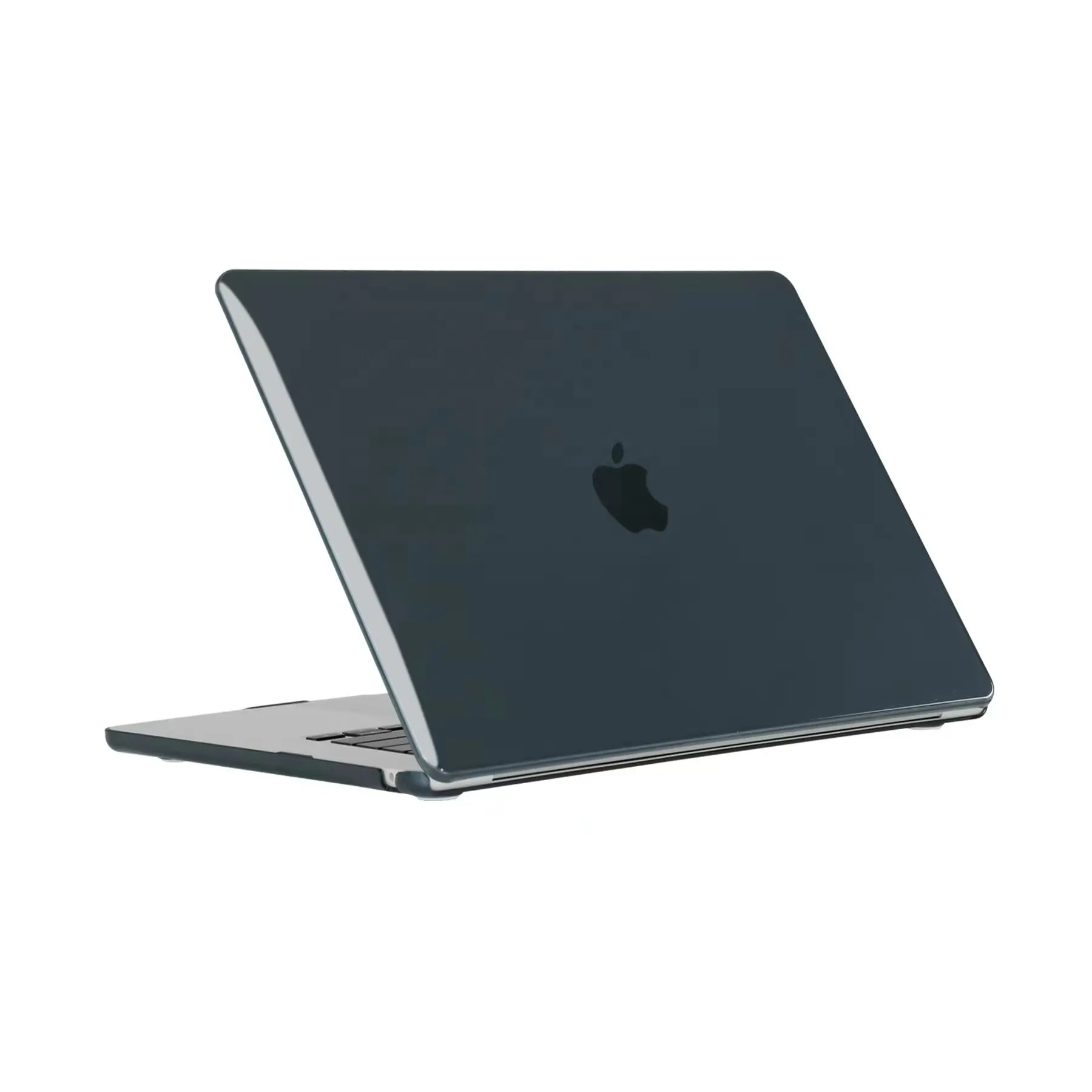 Fábrica Diretamente Cristal Preto PC Hard Case para 2023 MacBook Air 15