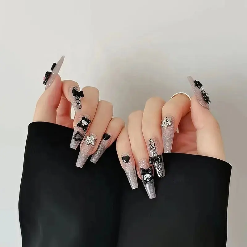 Hot-sale Finger Nails Of Three-dimensional Cartoon Design French Press On Nails Wearing Finished Product
