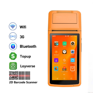 <strong>Android</strong> 8.1 Pda <strong>Device</strong> <strong>Printer</strong> and Qr Code Scanner Mobile Pos Terminal Pda Handheld Computer Cash Register POS <strong>Printer</strong> - Product Image 5