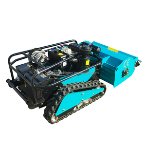 Trong kho Giao hàng nhanh 800mm 1000mm cỏ cắt Zero lần lượt điều khiển từ xa Crawler flail Máy cắt cỏ để bán - Product Image 6