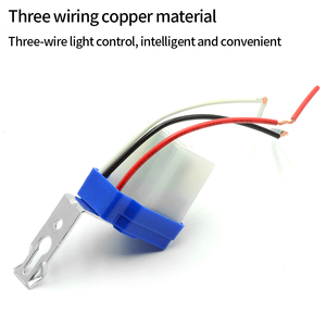 Interruptor automático de encendido y apagado para lámpara de calle, controlador de luz de calle, DC AC24V, 220V, 50-60Hz, 10A, Sensor de fotointerruptor de Control - Product Image 6