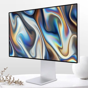 Monitor de ordenador LED 4K UHD, panel IPS de 27/32 pulgadas con interfaz DP de entrada para escritorio de negocios de juegos en Apple Silver
