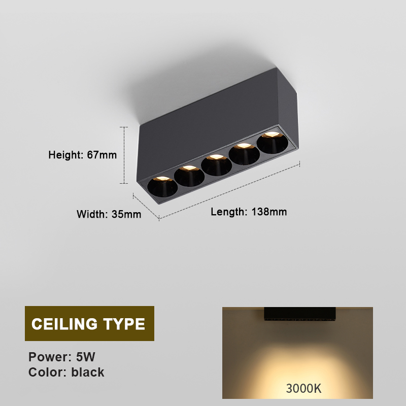 Black 5W 3000K (US 18.59)