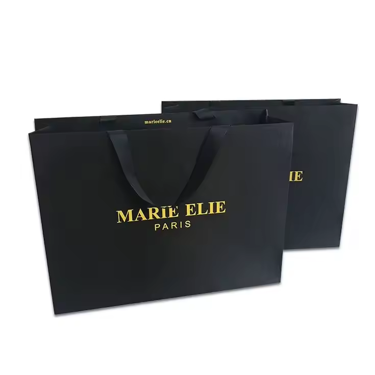 Sac en papier de luxe personnalisé