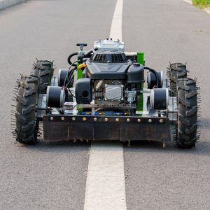 芝刈り機4x4芝刈り機コードレスリモコンガソリン庭用草切断機 - Product Image 1