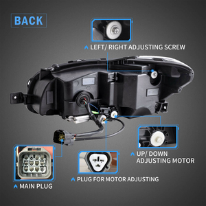 ไฟหน้ารถยนต์ใหม่เลนส์ไฟหน้ารถยนต์สำหรับ15-21 Subaru <span class=keywords><strong>WRX</strong></span> vland <span class=keywords><strong>LED</strong></span> Matrix โปรเจคเตอร์