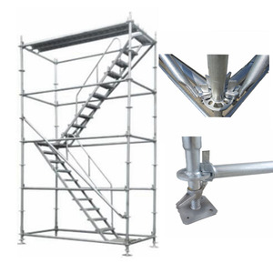 Sistema de andamio integral Plataformas de andamio Ringlock galvanizadas Andamio para edificios de gran altura - Product Image 1