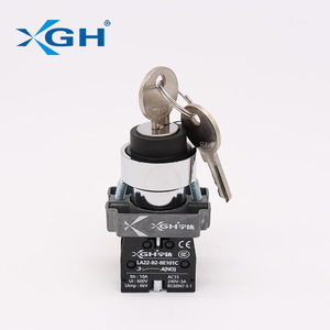 B2 Serie Primavera Reset 22 millimetri Pulsante Interruttore A Chiave - Product Image 2