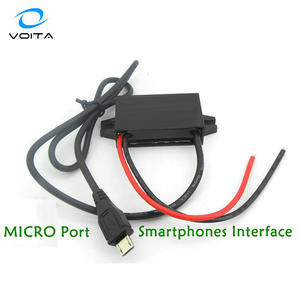 Fusible OEM micro USB salida 12V a 5V 3a DC a DC convertidor reductor micro USB para coche - Product Image 6
