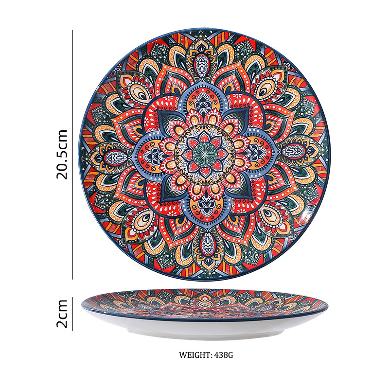 8 inch shadow plate
