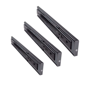 Phòng ngủ/phòng tắm đồ nội thất 45mm đường sắt ngăn kéo Kính thiên văn trượt con lăn Tủ trượt ngăn kéo mềm đóng đẩy để mở ngăn kéo Slide - Product Image 2