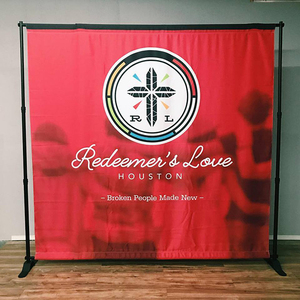 Cửa Hàng 2.3X2.3 M Quảng Cáo Di Động Có Thể Điều Chỉnh Bước Kính Thiên Văn X Biểu Ngữ Backdrop Đứng - Product Image 4