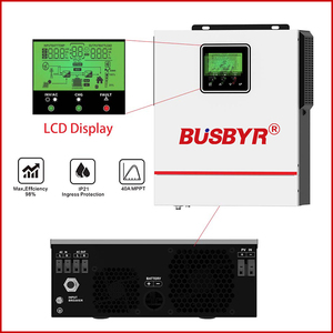 Busbyr 1.5千瓦离网太阳能逆变器集家用纯正弦波功率逆变器 - Product Image 5