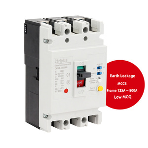 CM1LE 630A 4Pole Electronic MCCB Protección contra fugas a tierra Envío rápido Disyuntores de caja moldeada - Product Image 1