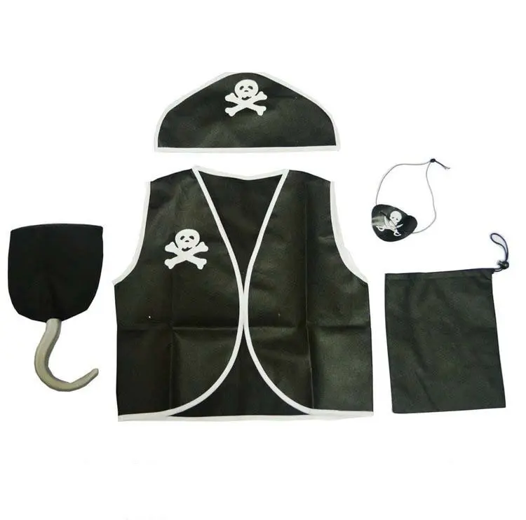 Halloween Kid Child Cosplay Costume da pirata carnevale Halloween Party Performance Pirate Suit