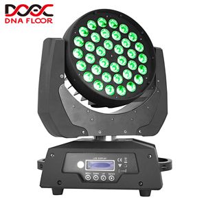 שלב Dj דיסקו מסיבת תאורת RGBW 36x10W <span class=keywords><strong>Led</strong></span> זום הזזת ראש אור לשטוף