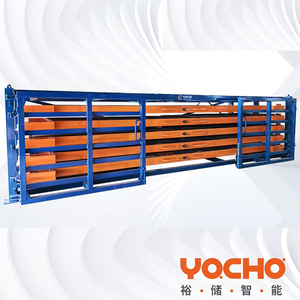 Estante de almacenamiento de chapa de cajón que ahorra espacio con desbarbado automático de 5 capas para estanterías de almacén - Product Image 2
