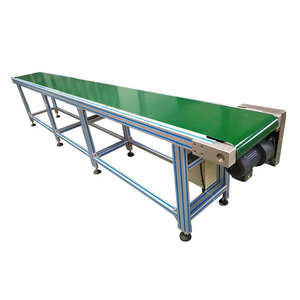 Piccolo nastro trasportatore di sollevamento nastro trasportatore di carico e scarico trasportatore piatto linea di rullo leggero - Product Image 6