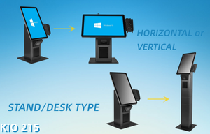 Terminal de quiosco POS de autoservicio todo en uno con pantalla táctil de 21,5 pulgadas, pago multifunción para uso comercial - Product Image 2