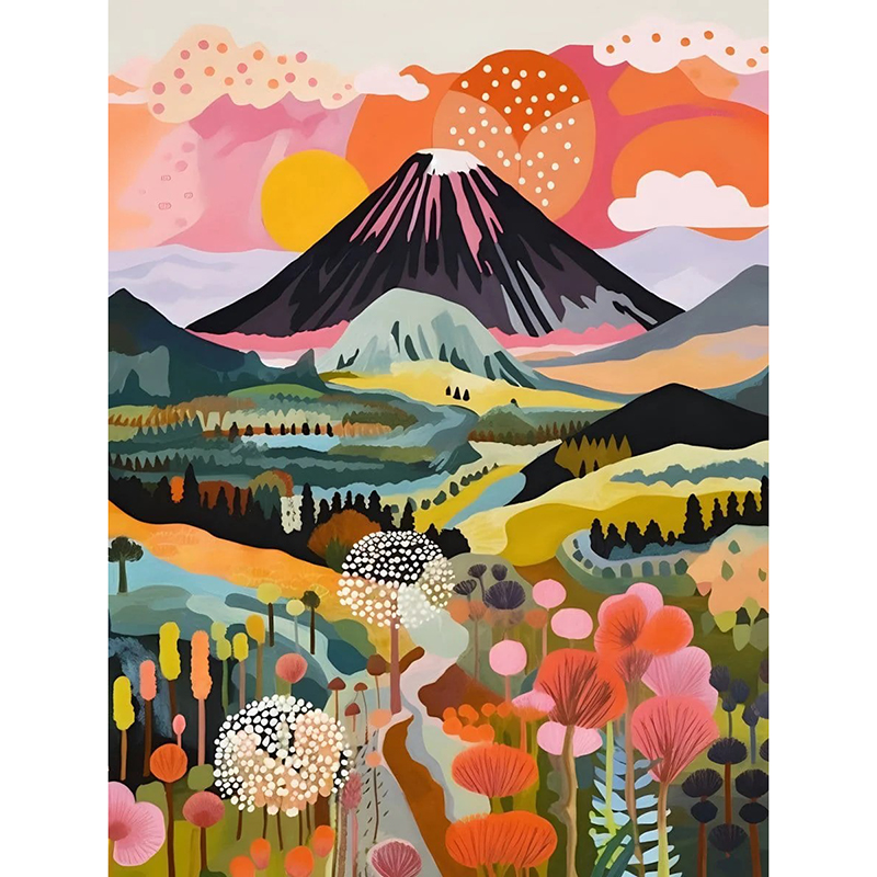 Paysage coloré 13