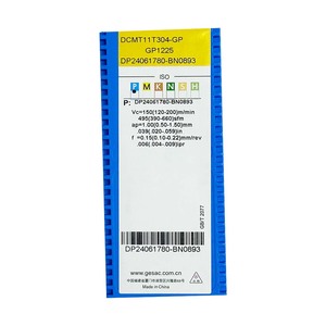 CNC gesac tungsten carbide chèn DCMT11T304-GP gp1225 cho các công cụ cắt CNC dcmt Lathe biến chèn - Product Image 5
