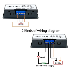 AC 110V 220V DC 12V 24V relè di ritardo digitale Display a LED ciclo Timer controllo Timer regolabile relè tempo 12v interruttore di ritardo - Product Image 4