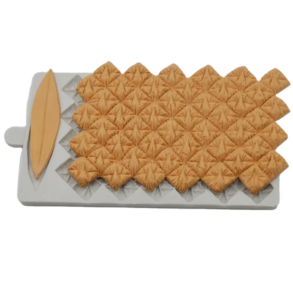 Plus récent En Relief Motif Ananas Silicone Fondant Gâteau Décoration Moule Outils De Cuisson BRICOLAGE