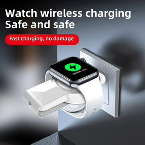 Sıcak satış USB tip-c taşınabilir manyetik kablosuz şarj Apple Watch 7 6 şarj standı istasyonu için - Product Image 6
