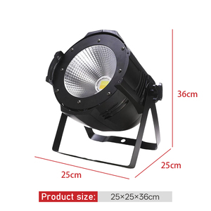 Đèn LED COB di động 100W điều khiển DMX512, RGB Ra80 6000K ánh sáng ban ngày, dùng cho đám cưới, biểu diễn ngoài trời, thi đấu thơ, sự kiện biểu diễn nói - Product Image 4