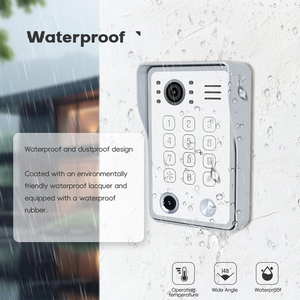 10,1-Zoll-WIFI-Video-Türsprechanlage mit Nachtsicht-Gebäude-Gegensprechanlage für Apartment-Fernbedienung und Zwei-Wege-Gegensprechanlage - Product Image 2